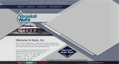 Desktop Screenshot of nutroinc.com